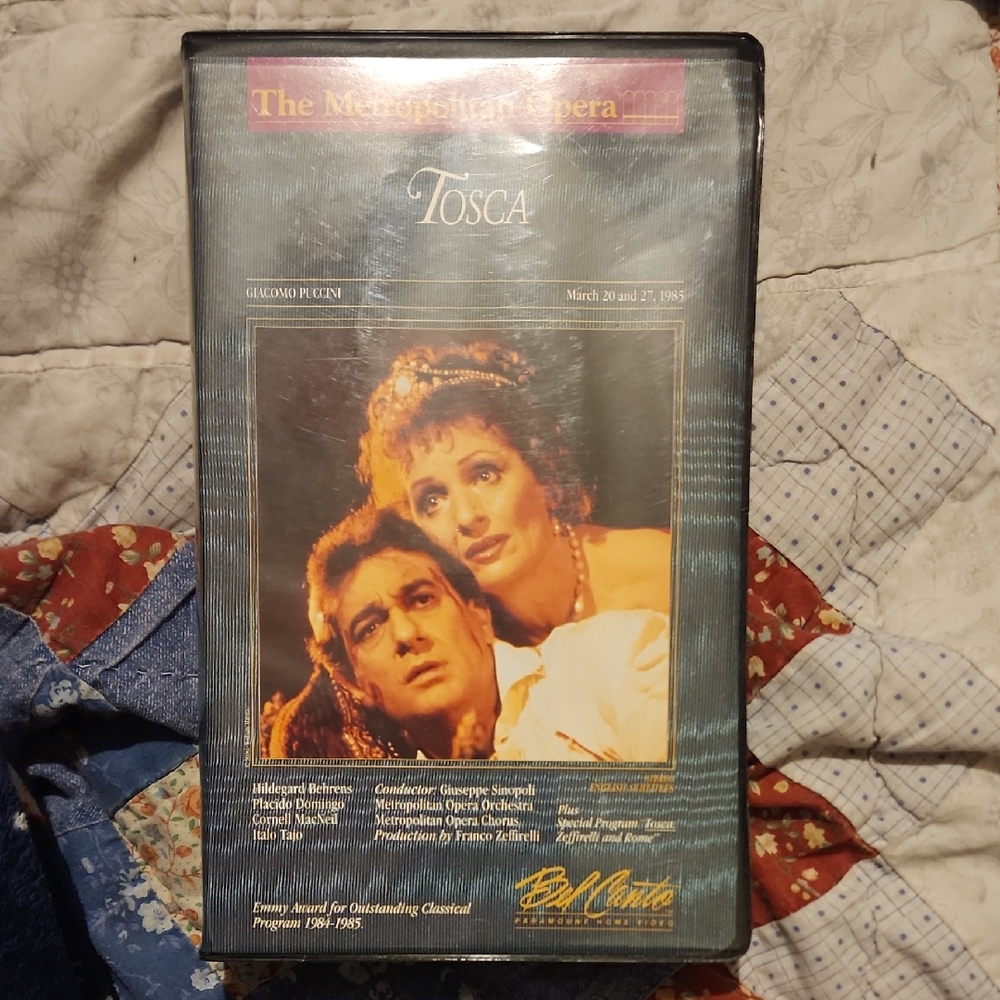 The Metropolitan Opera Tosca VHS